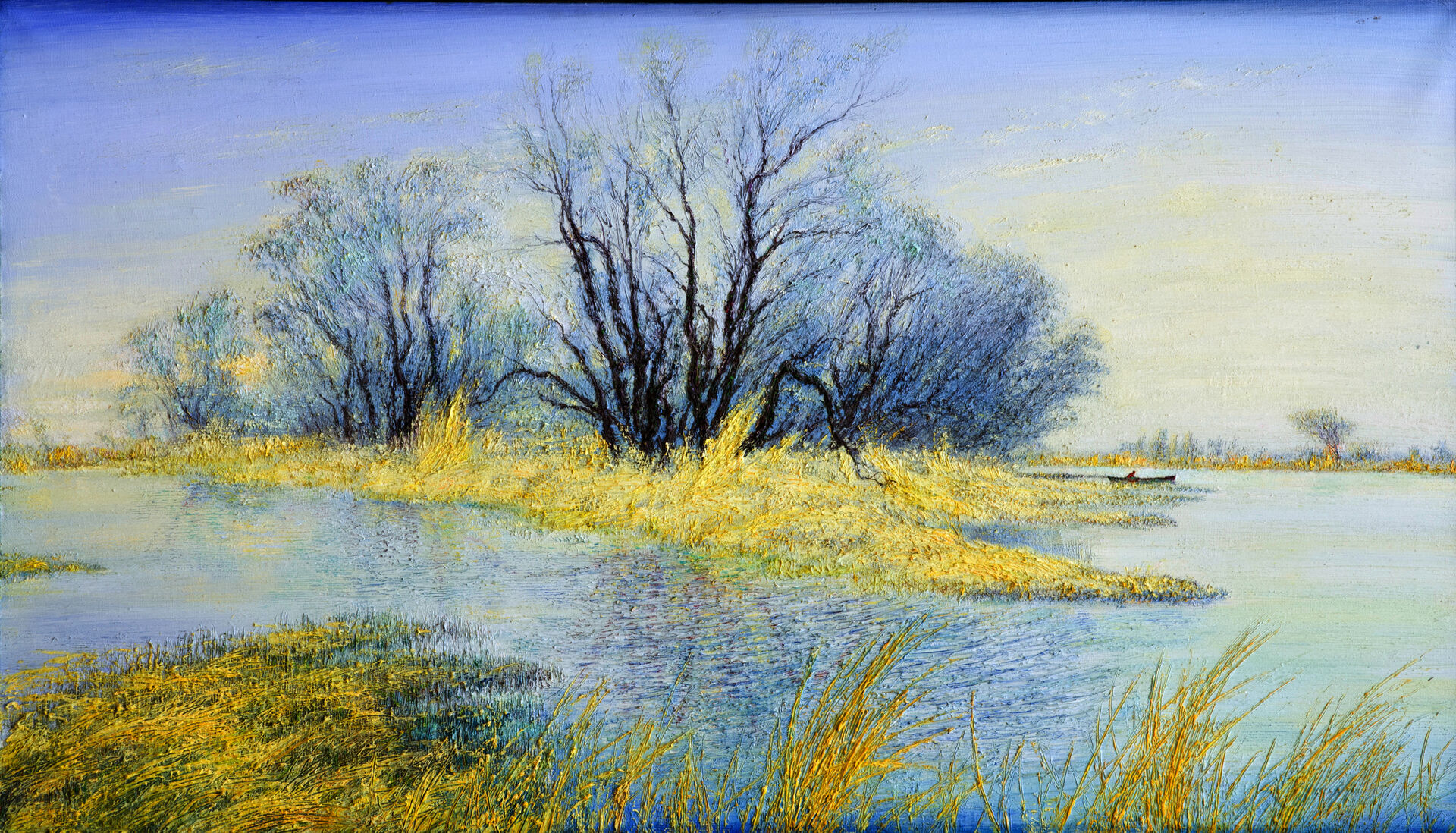 «Дельта Дона весной» (х., м.), 49 х 87, 2007 г.