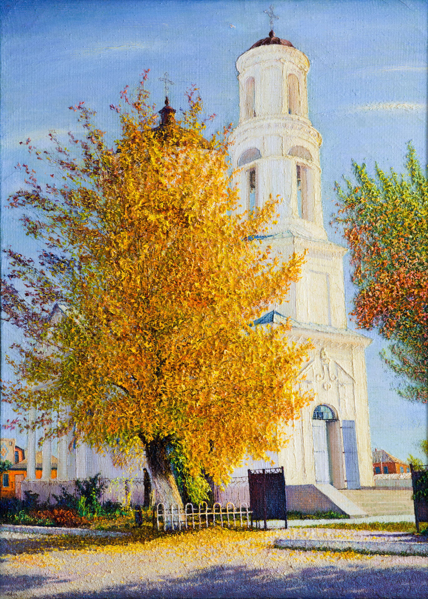 «Осенний клен» (х., м.), 73 х 53, 2013 г. 