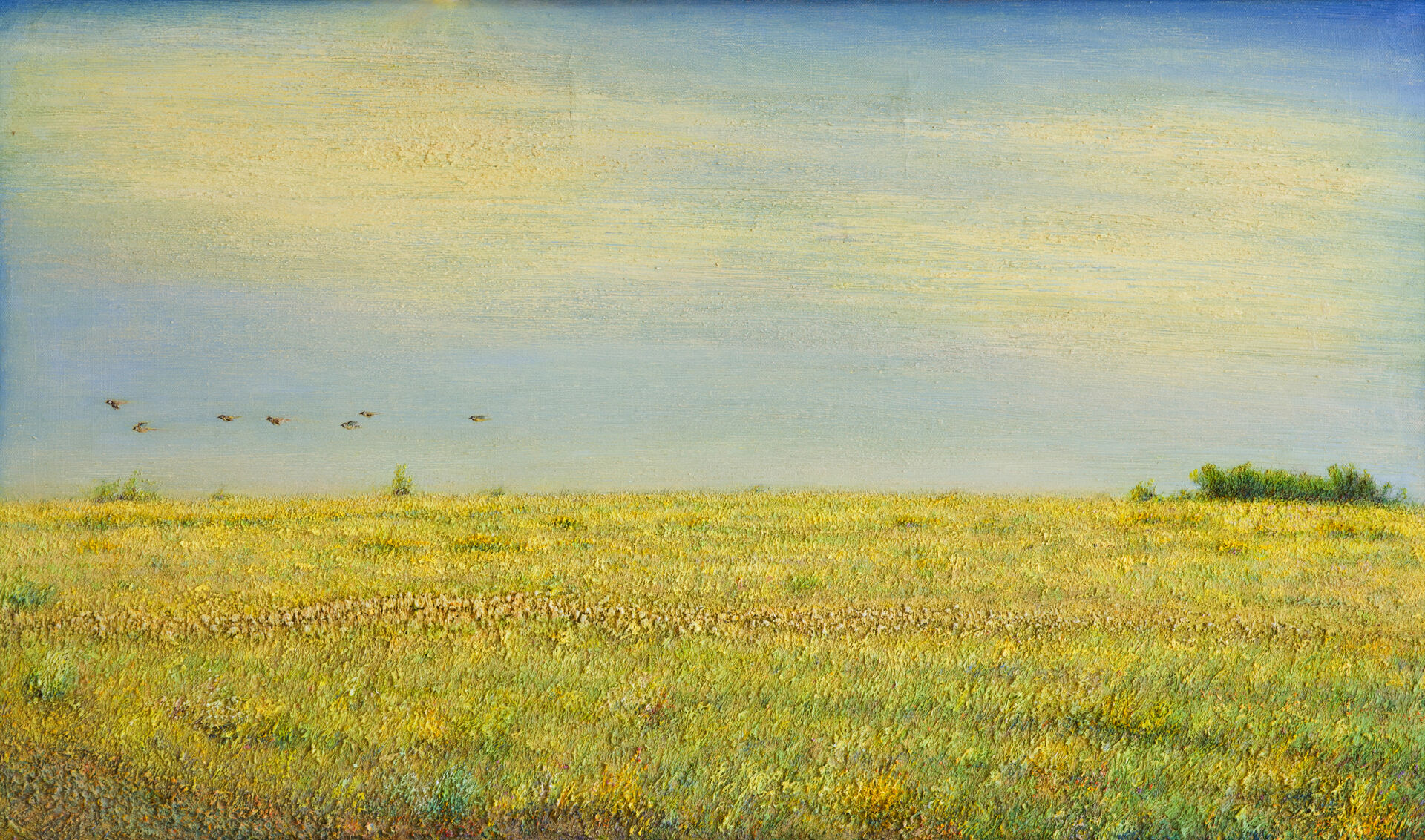 «Степь на родине М. Сарьяна» (х., м.), 51 х 87, 2009 г.