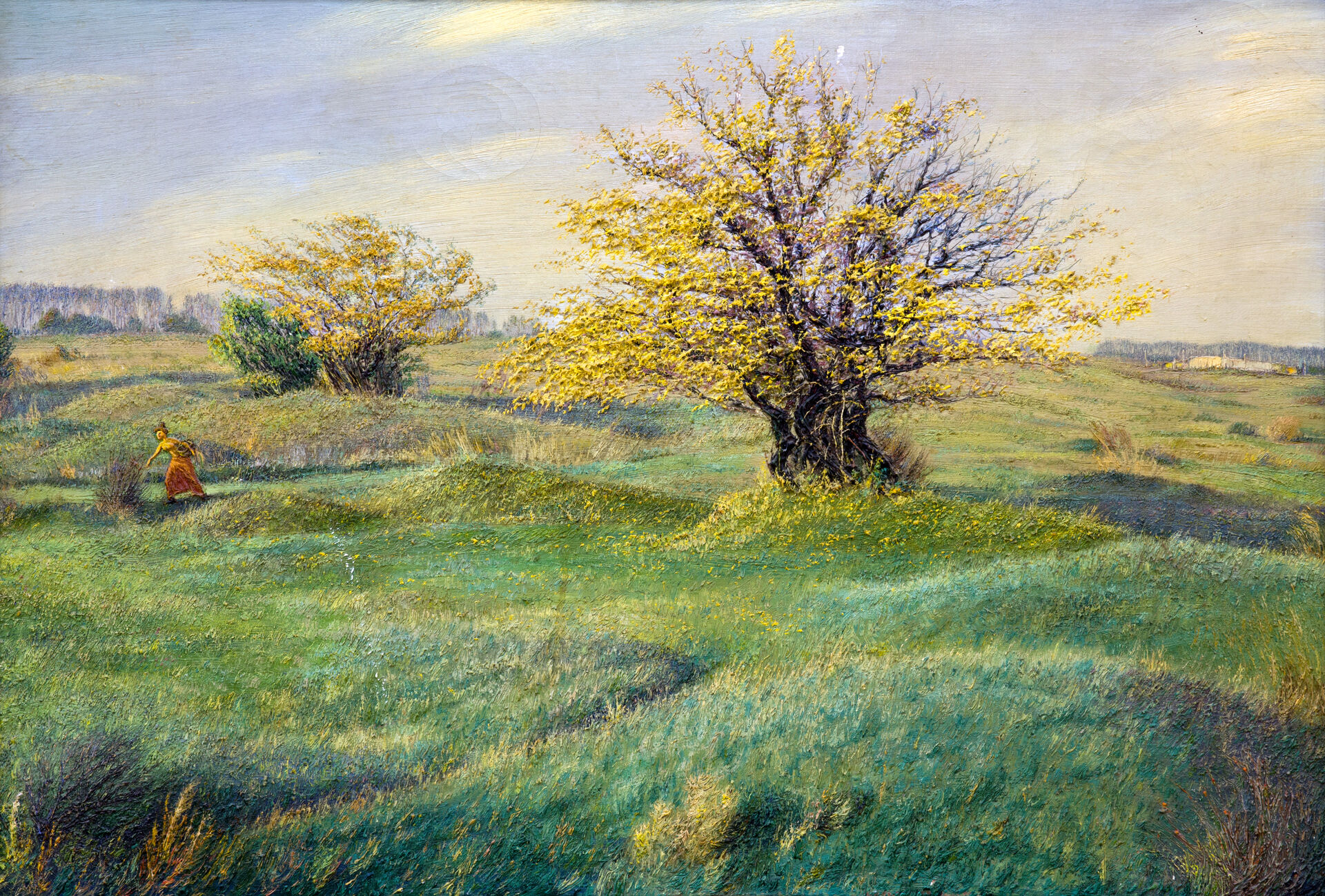 «Желтое дерево №1» (х., м.), 53 х 87, 1995 г.