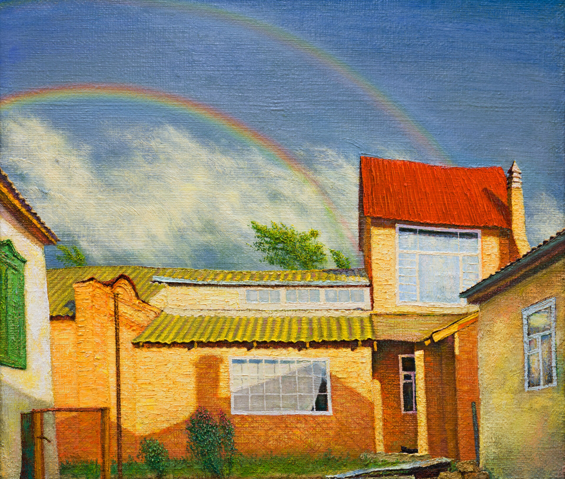 «Радуга» (х., м.), 61 х 71, 2005 г. 