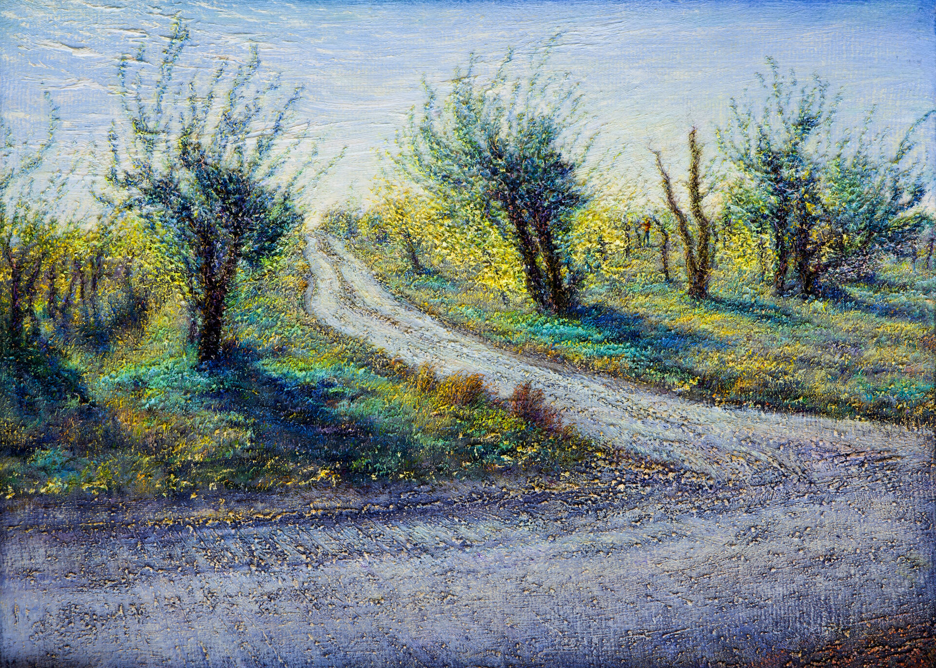 «Тутовый сад» (х., м.), 53 х 73, 2011 г.