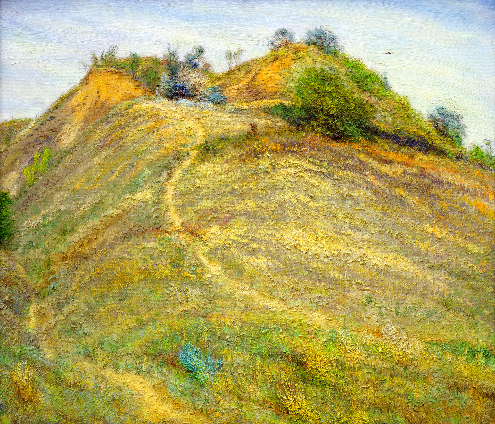 «Тропинка наверх» (х., м.), 61 х 71, 2002 г. 