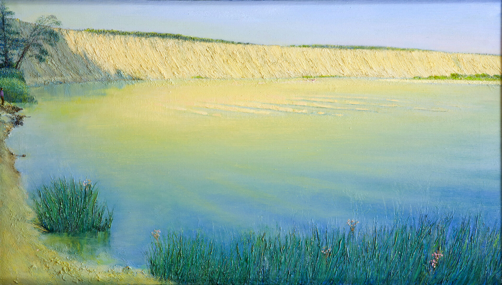 «Лебяжий яр» (х., м.), 49 х 87, 2016 г. 
