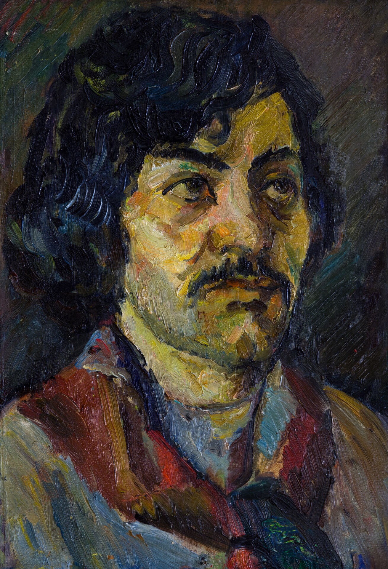 «Портрет Карапетяна Карапета» (к., м.), 51 х 34, 1971 г.