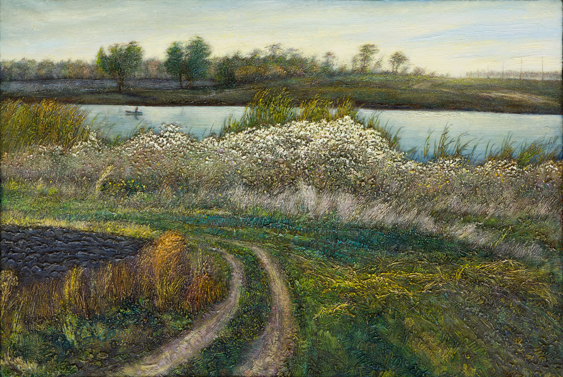 «Осенние цветы» (х., м.), 59 х 86, 1996 г.
