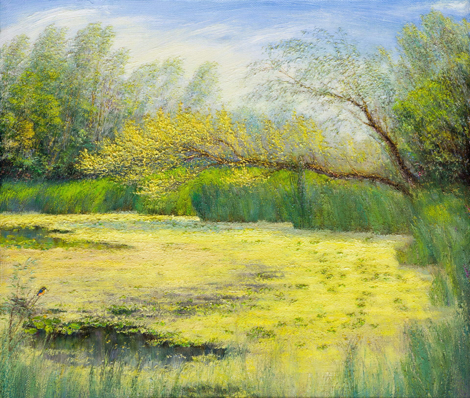 «Ерик. Ряска (станица Вешенская)» (х., м.), 63 х 73, 2002 г.