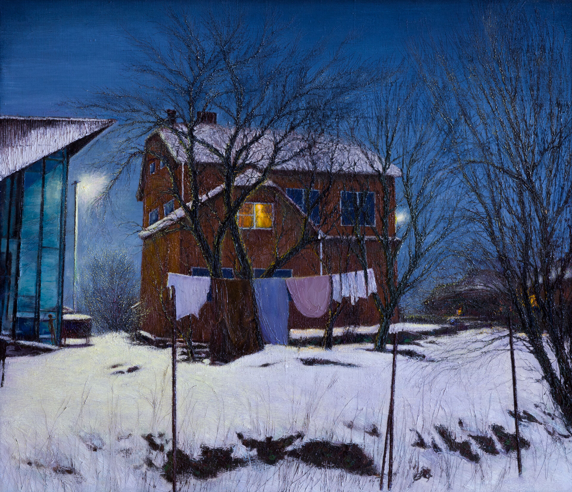 «Сумерки» (х., м.), 63 х 73, 2018 г.
