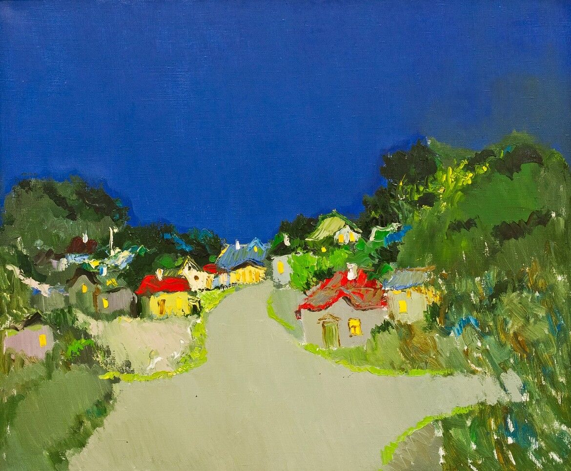 «Чалтырь», холст, масло, 65 × 78 см 2017 г.