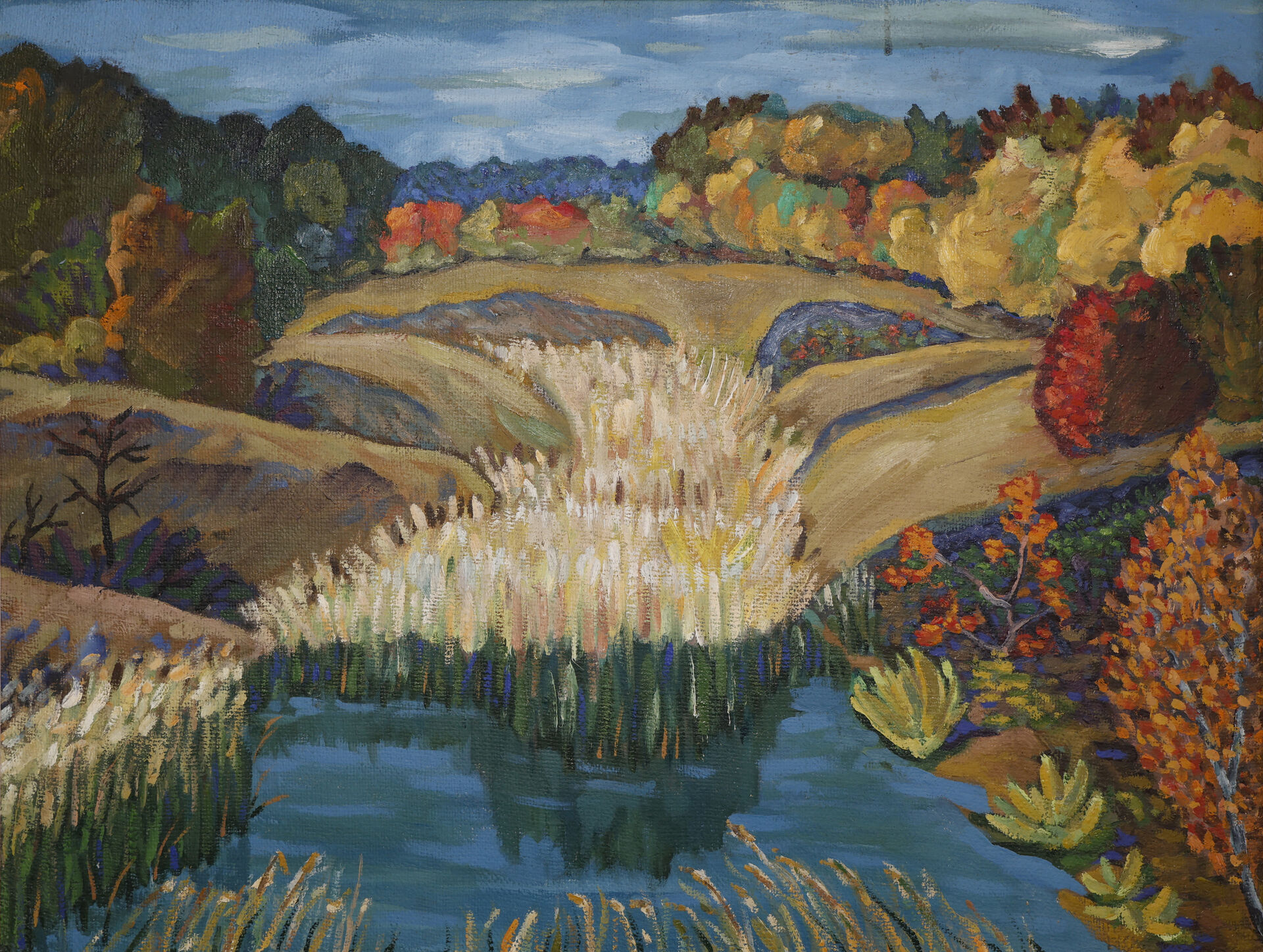 1978 «Бантабур. Осень» холст, масло 78,5 × 60,5 см