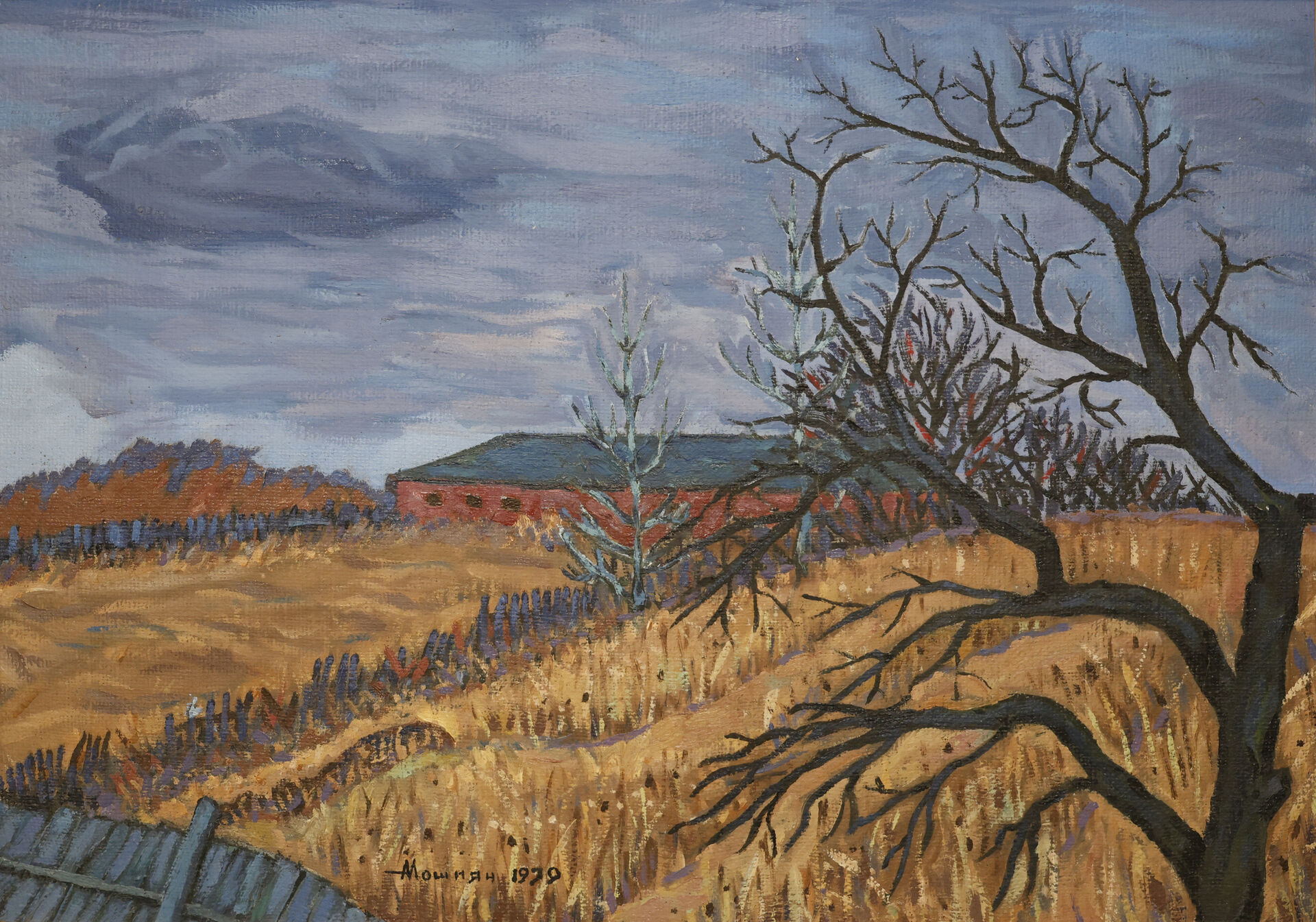 1979 «Осенняя туча» холст, масло 75 × 55 см