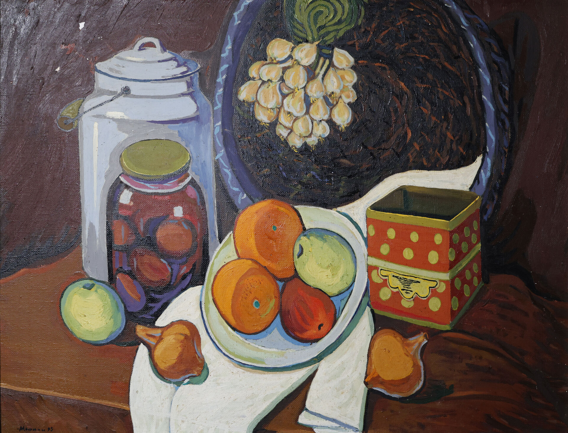 1995 «Сельский натюрморт» холст, масло 86 × 66,5 см