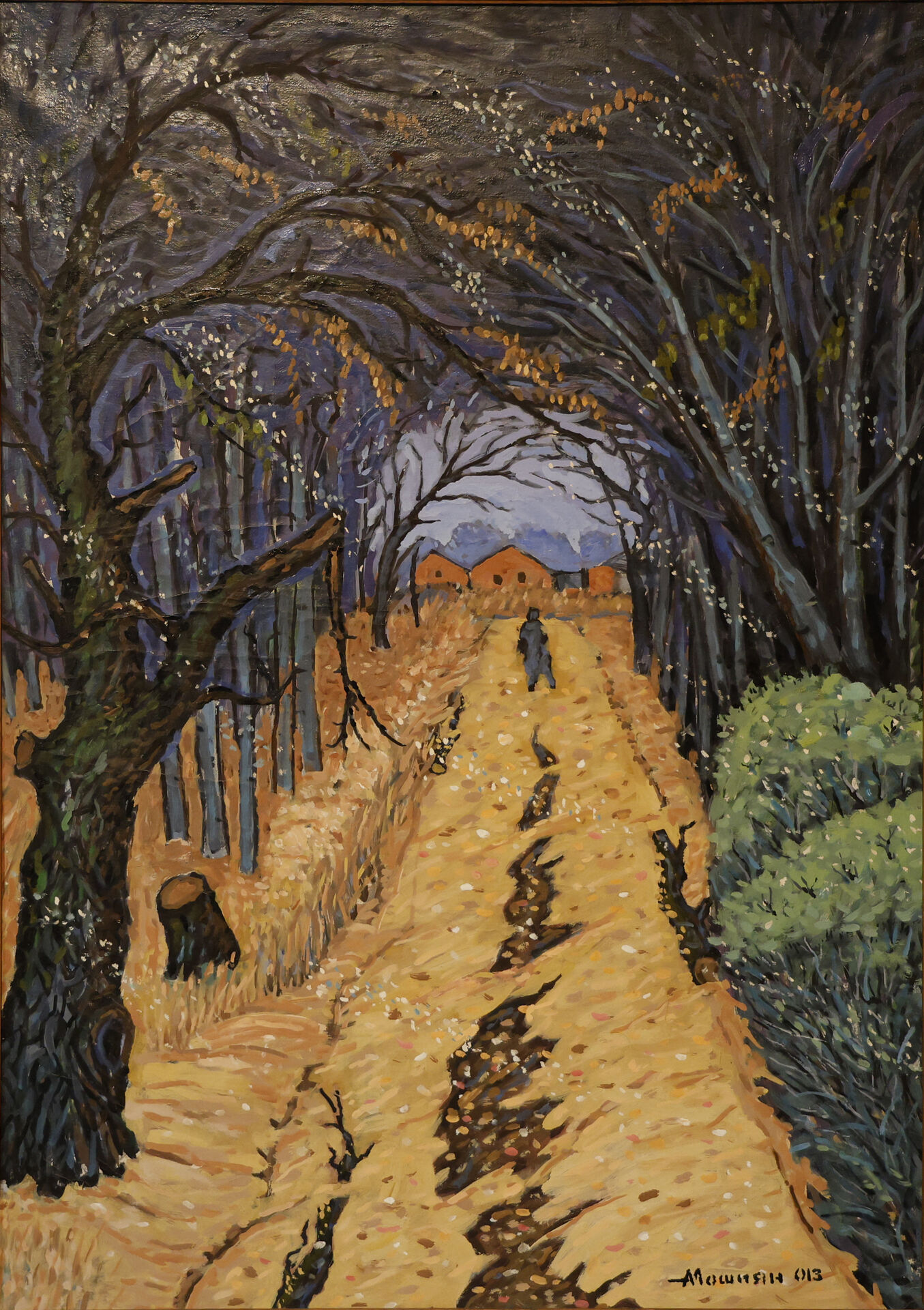 2013 «Поздняя осень» холст, масло 50 × 70 см