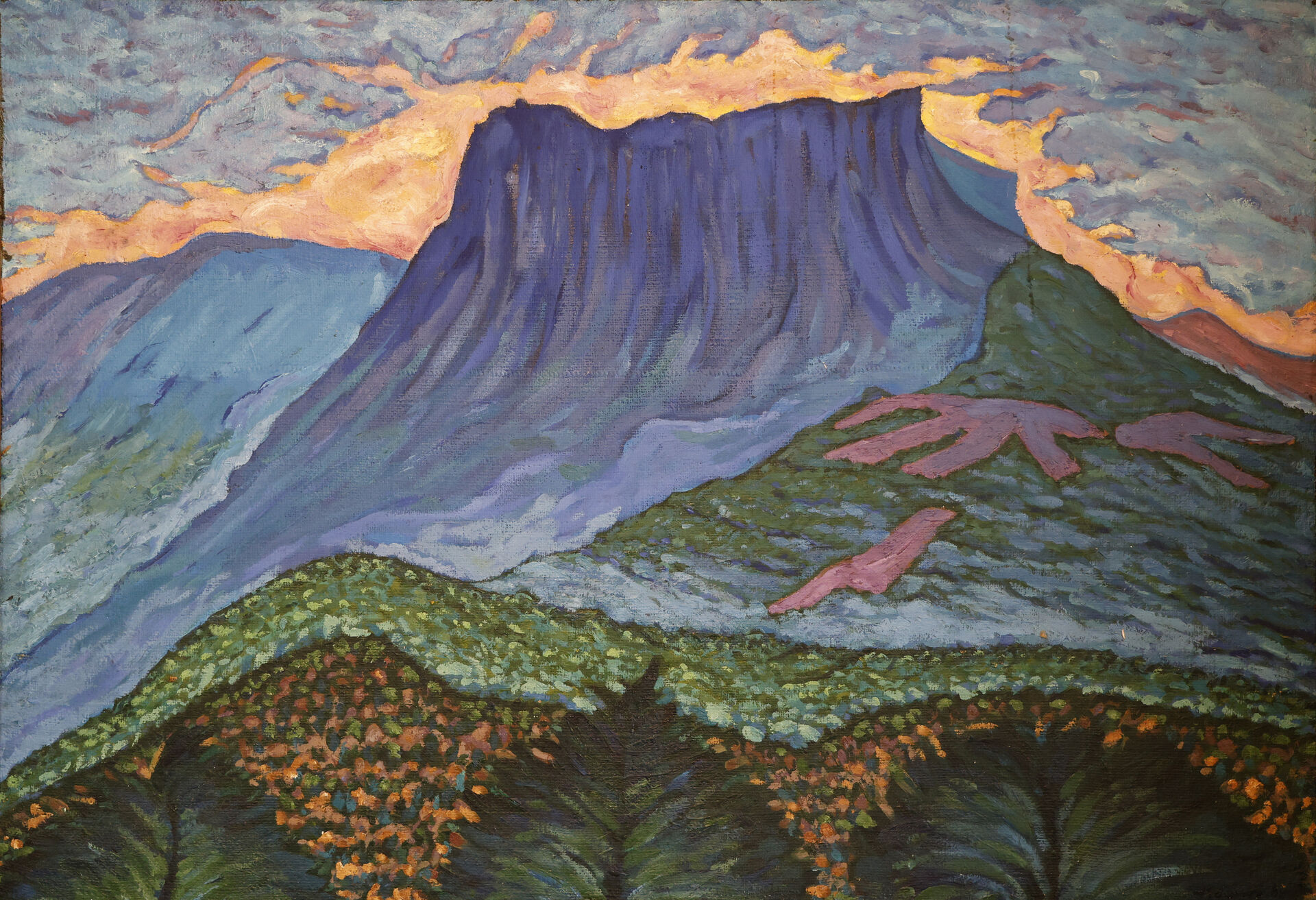 1982 «Гора Айпетри. Крым» холст, масло 114 × 81 см