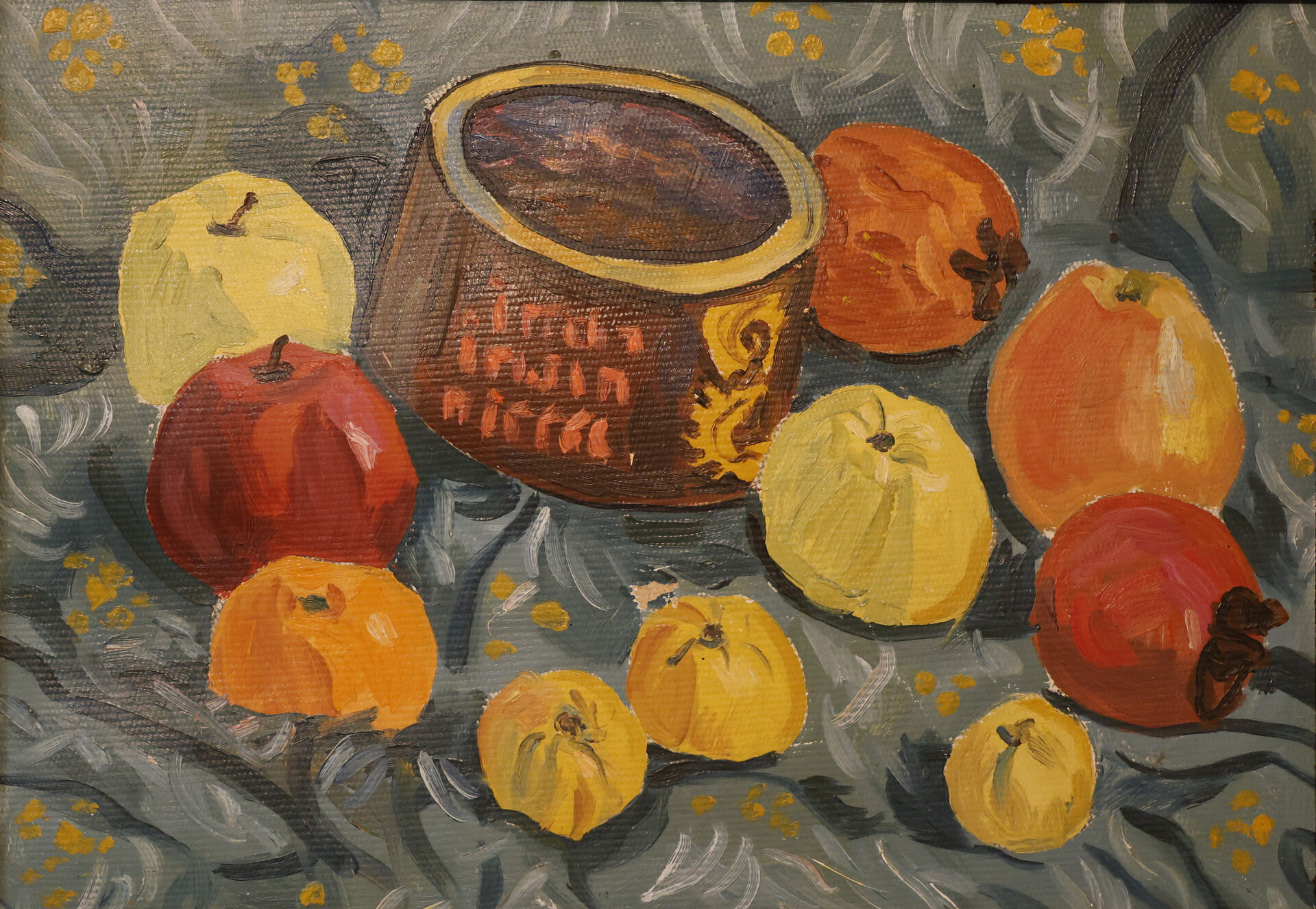 1982 «Натюрморт» картон, масло 51 × 37 см