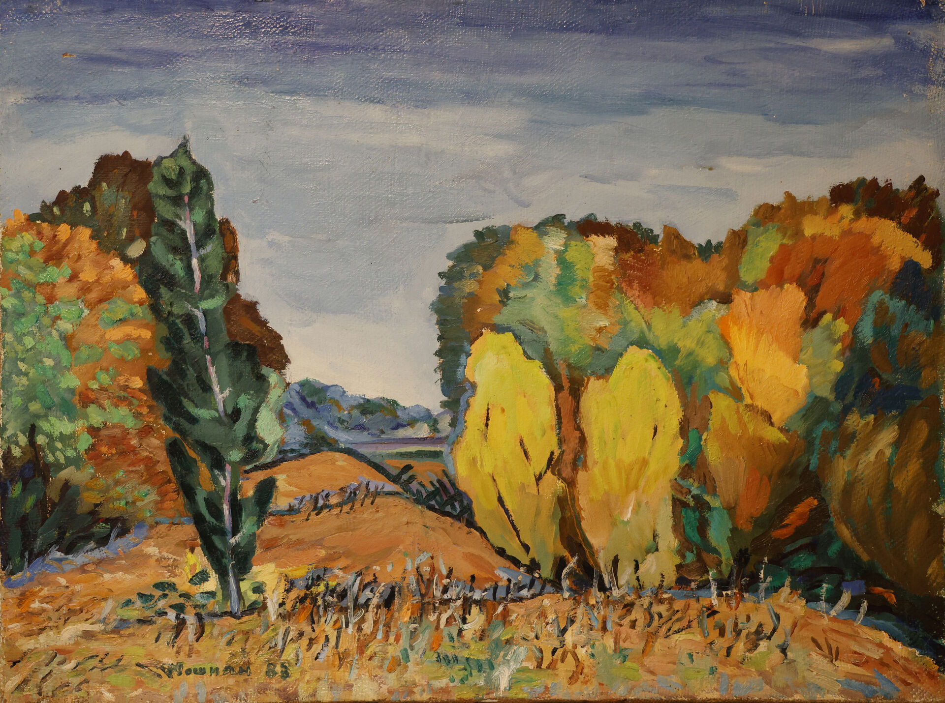 1983 «Осень» холст, масло 67 × 52 см