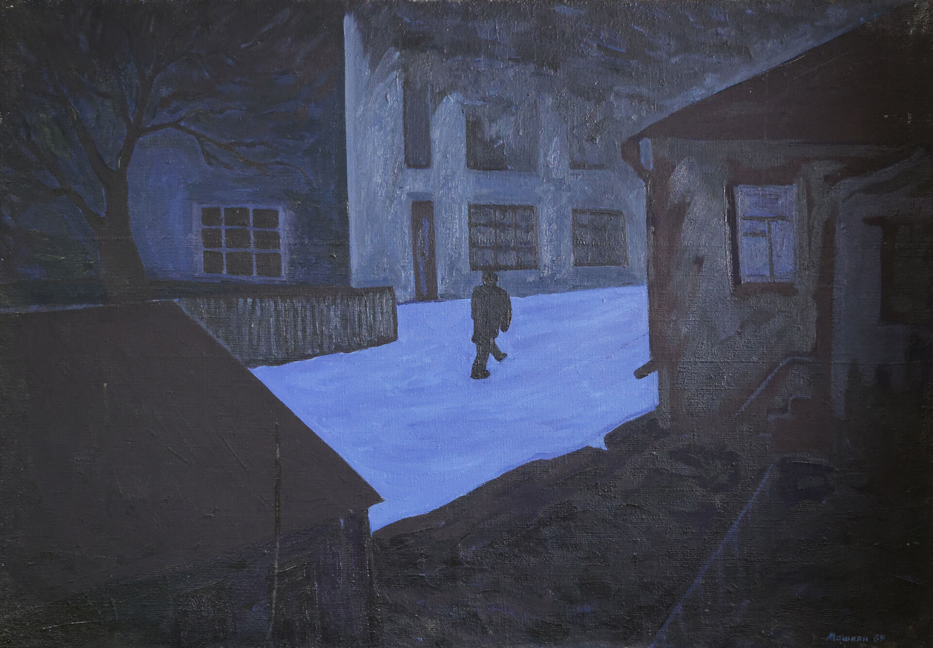 1989 «Сумерки» холст, масло 114,5 × 80 см