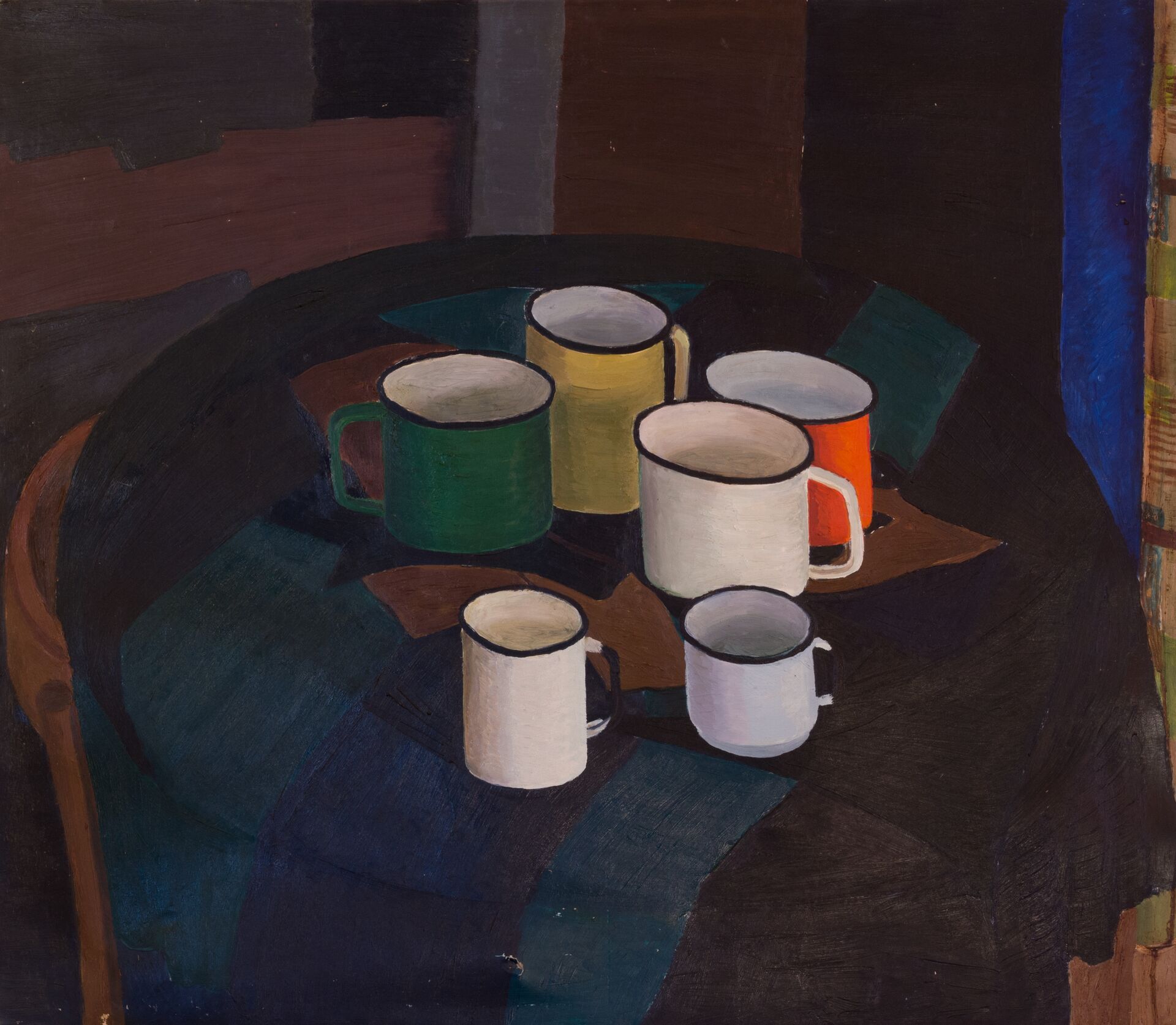 Кружки. х., м. 101х119.1989г.
